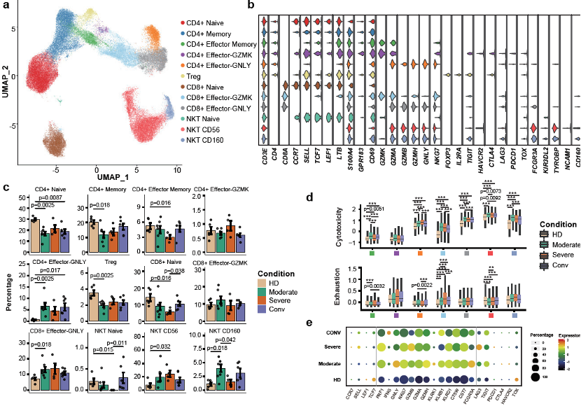 Nature Immunology: Single-cell landscape of responses in with COVID-19 BIOPIC网站英文版